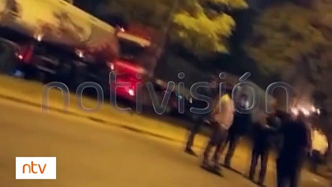 Reportan enfrentamientos en el bloqueo de la avenida Villazón