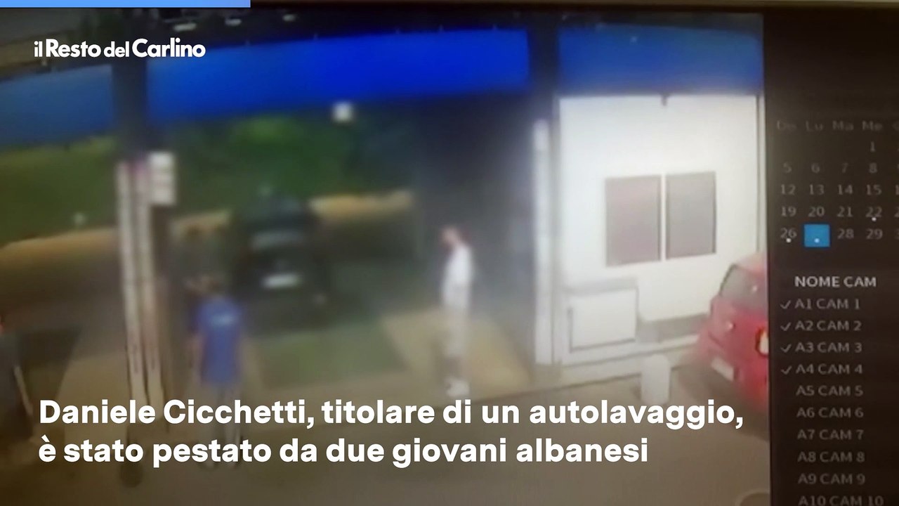 Aggressione all'autolavaggio a Rimini