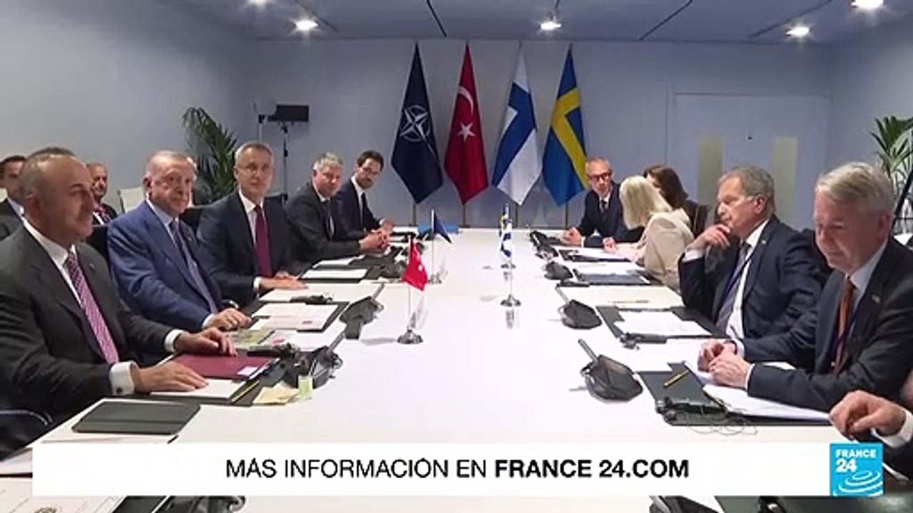 Turquía da vía libre a ingreso de Suecia y Finlandia a la OTAN
