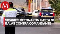 Ejecutan a comandante de policía de Irapuato al salir de su jornada