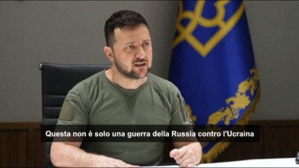 Zelensky a Nato: questa guerra deciderà il futuro ordine mondiale