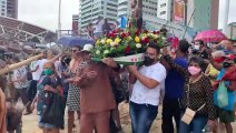 Patrimônio imaterial de Fortaleza: Festa de São Pedro encerra com procissão de jangadas