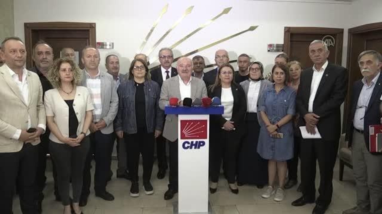 CHP Genel Başkan Yardımcısı Karaca basın toplantısı düzenledi