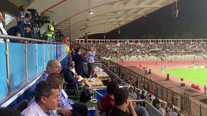 Bronca des supporters oranais contre l'Equipe de France aux JM 2022