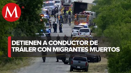 Conductor de trailer con migrantes muertos intentó hacerse pasar como un sobreviviente