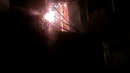 विद्युत तारों में स्पार्किंग से मचा हडकम्प