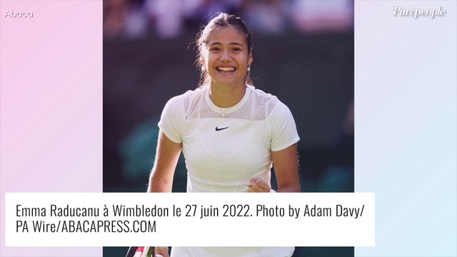 Emma Raducanu coquette à Wimbledon : la jolie britannique joue avec des milliers d'euros sur elle !