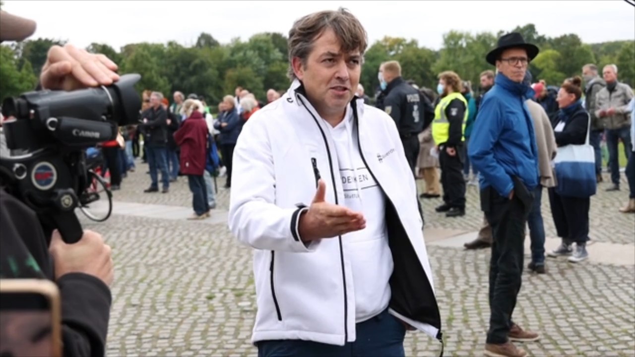 "Querdenken"-Gründer Michael Ballweg festgenommen worden