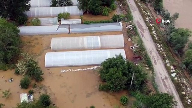Karabük’te 250 dekar tarım arazisi sular altında kaldı