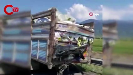 Osmaniye'de feci kaza: 1 ölü, 1 yaralı