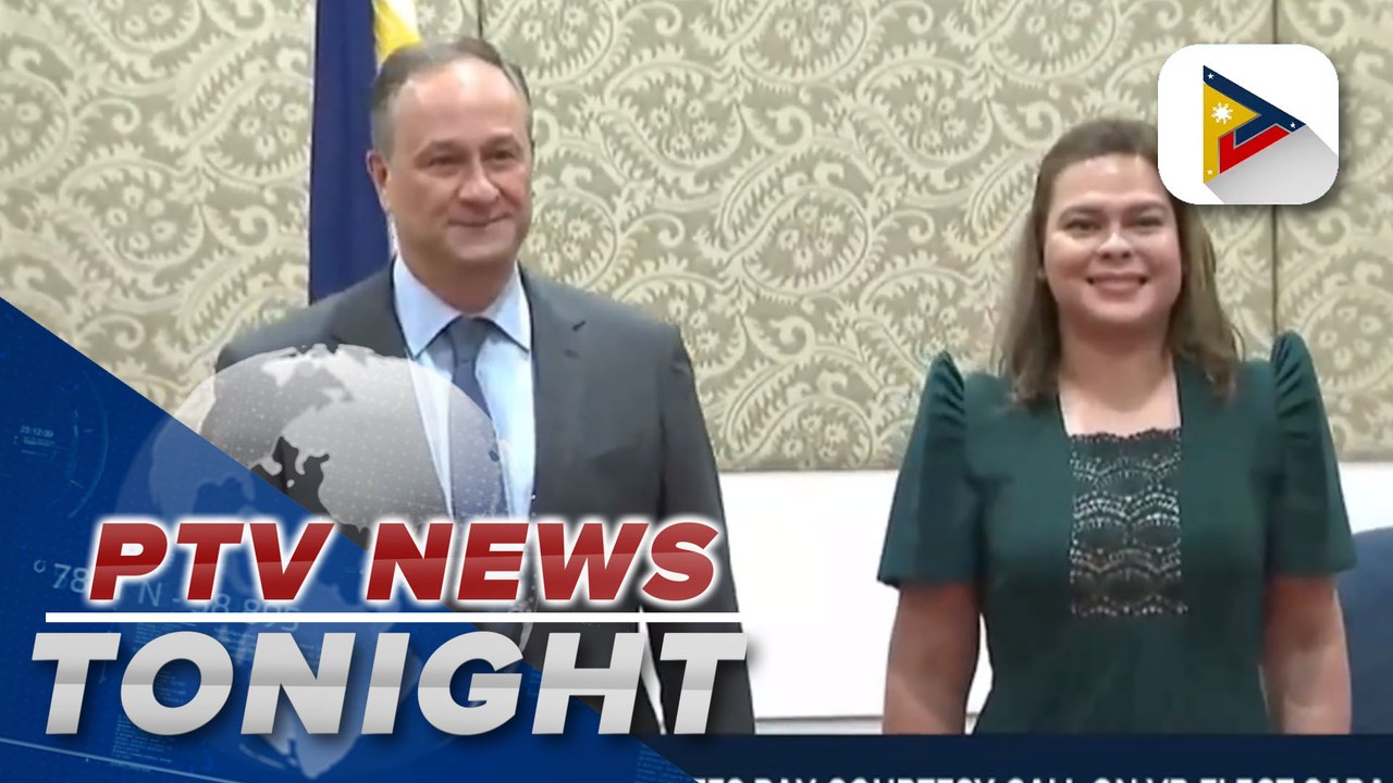 Several foreign delegates pay courtesy call on VP-elect Sara Duterte