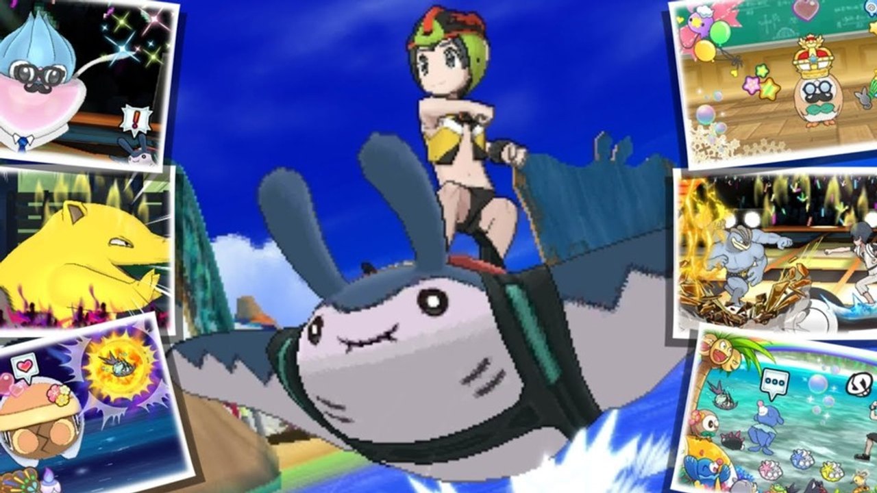 Pokémon Ultrasonne/Ultramond - Gameplay-Trailer lockt mit dem Ruf des Meeres & neuen Details