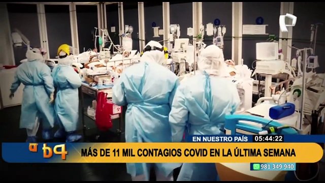 Essalud: Más de 11 mil contagios por COVID-19 en la última semana