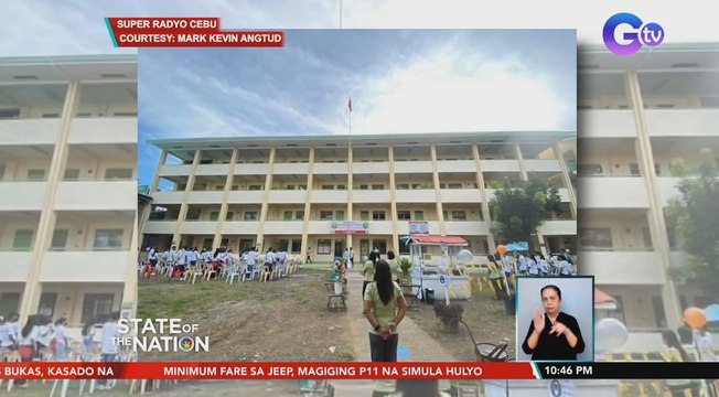 Executive order para sa full implementation ng face-to-face classes sa lahat ng antas sa Cebu City, pirmado na | SONA