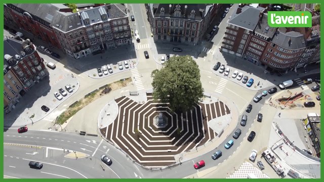 Nouveaux aménagements pour la place Léopold, à Namur