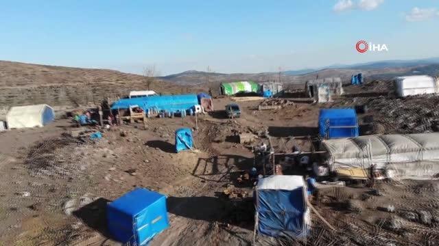 Çadırlarda geçen yaşam... Orman kesim işçilerinin sayısı köy nüfusuna ulaştı