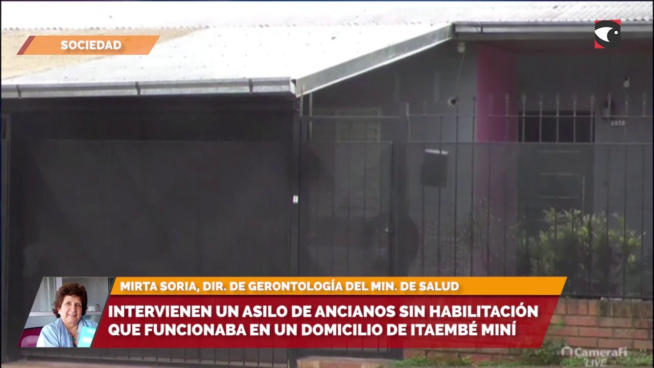 Intervienen un asilo de ancianos sin habilitación que funcionaba en un domicilio de Itaembé Miní