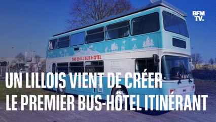 Un Lillois crée le premier bus-hôtel itinérant