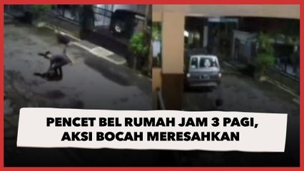 Pencet Bel Rumah Setiap Jam 3 Pagi, Aksi Bocah-Bocah Ini Meresahkan