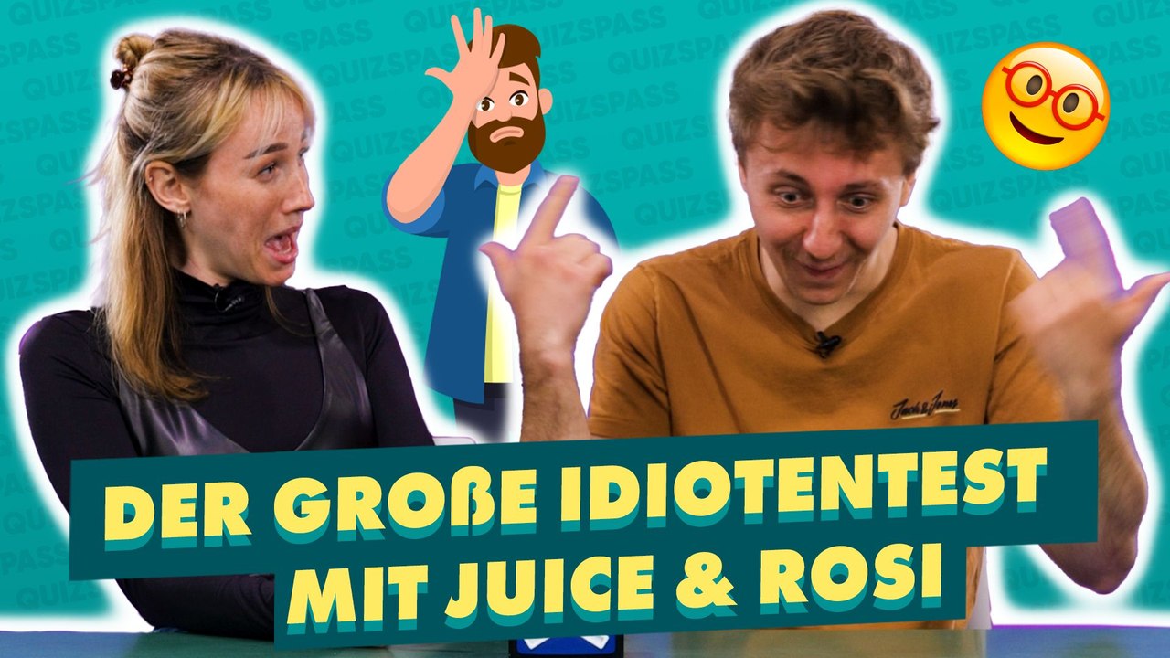 Gut aufpassen: der idiotentest!