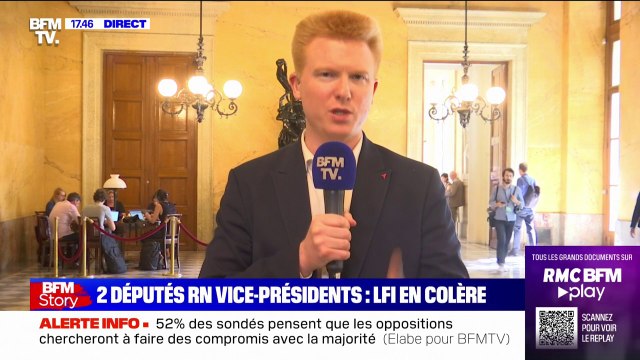 Adrien Quatennens: Des députés macronistes ont saisi un bulletin de vote du RN et ont voté pour eux