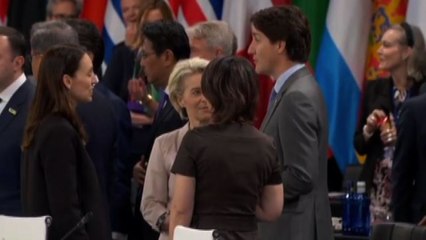 Le immagini dei leader del mondo al vertice Nato di Madrid