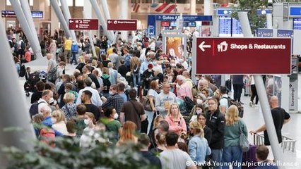 Chaos an den Flughäfen