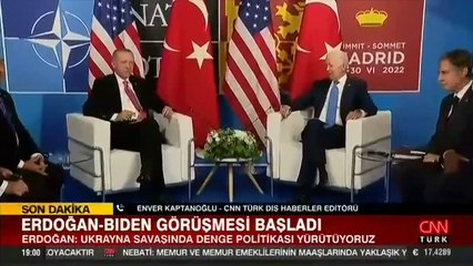 Erdoğan, Biden ile görüştü... Kritik zirve sona erdi