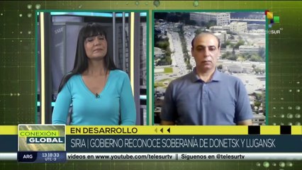 Siria reconoce soberanía de las Repúblicas Populares de Donetsk y Lugansk