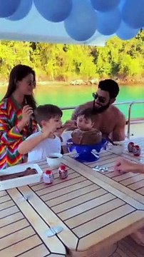 Gusttavo Lima e Andressa Suita: festa de Gabriel, filho do casal