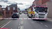 Roads are cordoned off as emergency services deal with Hartlepool 999 incident