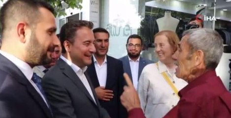 Ali Babacan'a Kırşehir'de 6'lı masa tepkisi