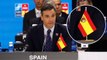 ¡Vergüenza! Sánchez inaugura la cumbre de la OTAN con la bandera de España al revés