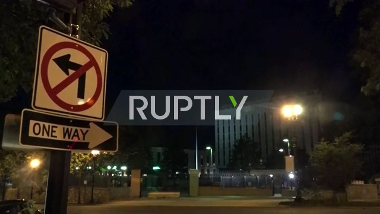 USA: Final group of Russian diplomats leaves Washington DC embassy following expulsions