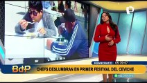 Huanchaco: chefs deslumbraron a comensales en el Primer Festival del Ceviche