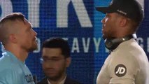 Poids lourds - Le face-à-face intense entre Anthony Joshua et Oleksandr Usyk