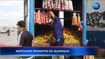 Mercados rodantes en Guayaquil