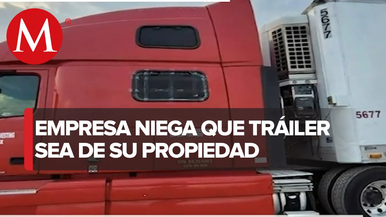 "El tráiler no pertenece a mi empresa": Dueño d...