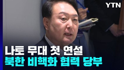 尹 "인태·나토 간 긴밀한 연대"...北 비핵화 협력도 당부 / YTN