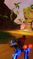 Blue Lava Rock Wheels Gameplay - Crash Team Racing Nitro-Fueled (Tire Effect)