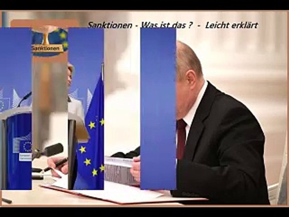 Sanktionen -  was ist das - einfach erklärt