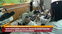 “Nos dedicamos a varias líneas de investigación ligadas al análisis fitoquímico”