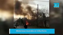 Misterioso incendio en Villa Elvira