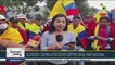 Movimiento indígena y campesino de Cotopaxi se suma al paro nacional en Ecuador