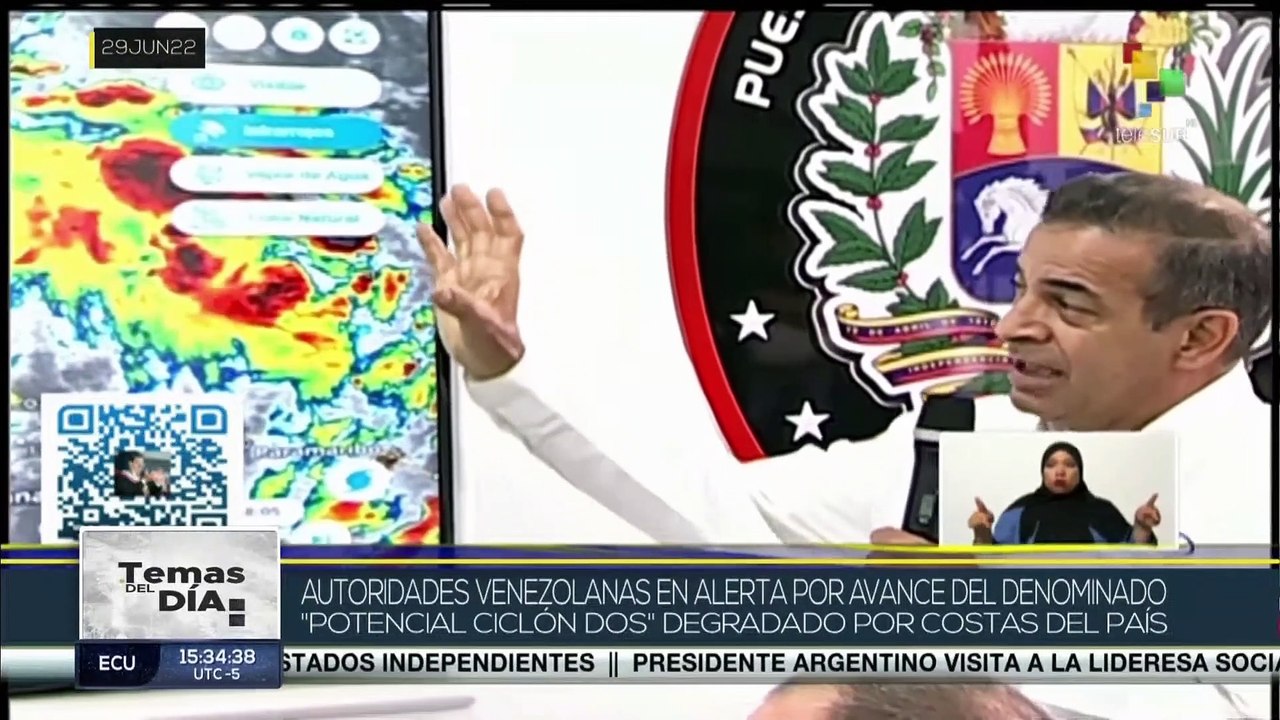 Temas del Día 29-06: Venezolanos se mantienen en alerta por avance del potencial ciclón dos
