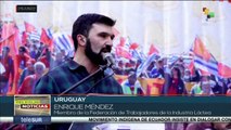 En Uruguay sindicato de la construcción realizó paro parcial por mejoras laborales