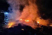 Tenente do 4º BBM dá detalhes de incêndio em galpão de reciclagem na cidade de Patos