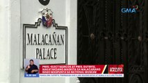 Pres.-elect Marcos at Pres. Duterte, nakatakdang magkita sa Malacañang bago magpunta sa National Museum | UB