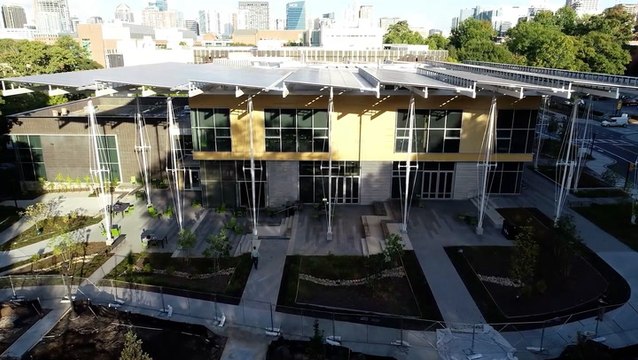 'Living building' in Atlanta produces double the energy it needs