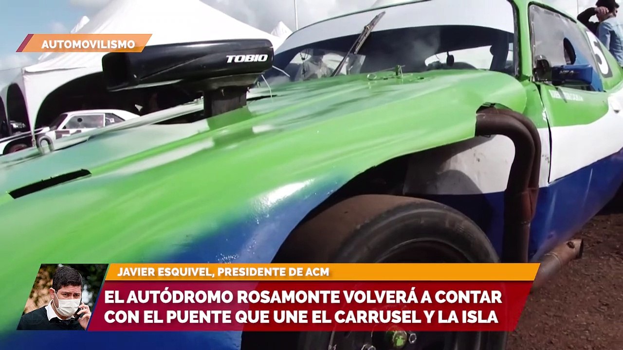 El autódromo Rosamonte volverá a contar con el puente que une el carrusel y la isla